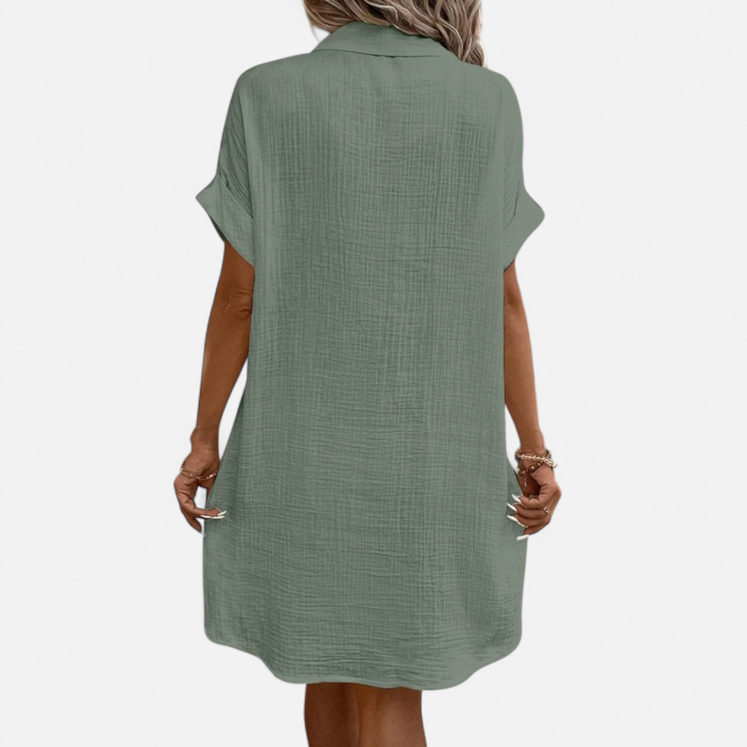Fiventa | Women’s Summer Linen Dress in Relaxed Heritage Cut