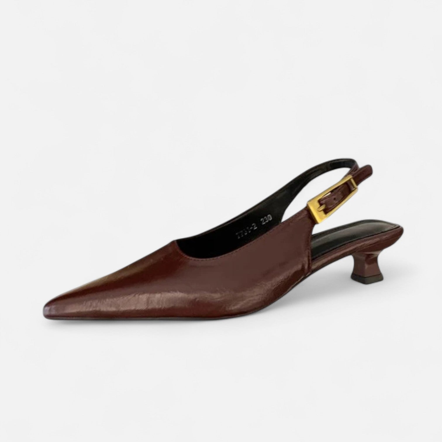Fiventa | Women’s Low-Heel Slingback Sandals in Classic Form