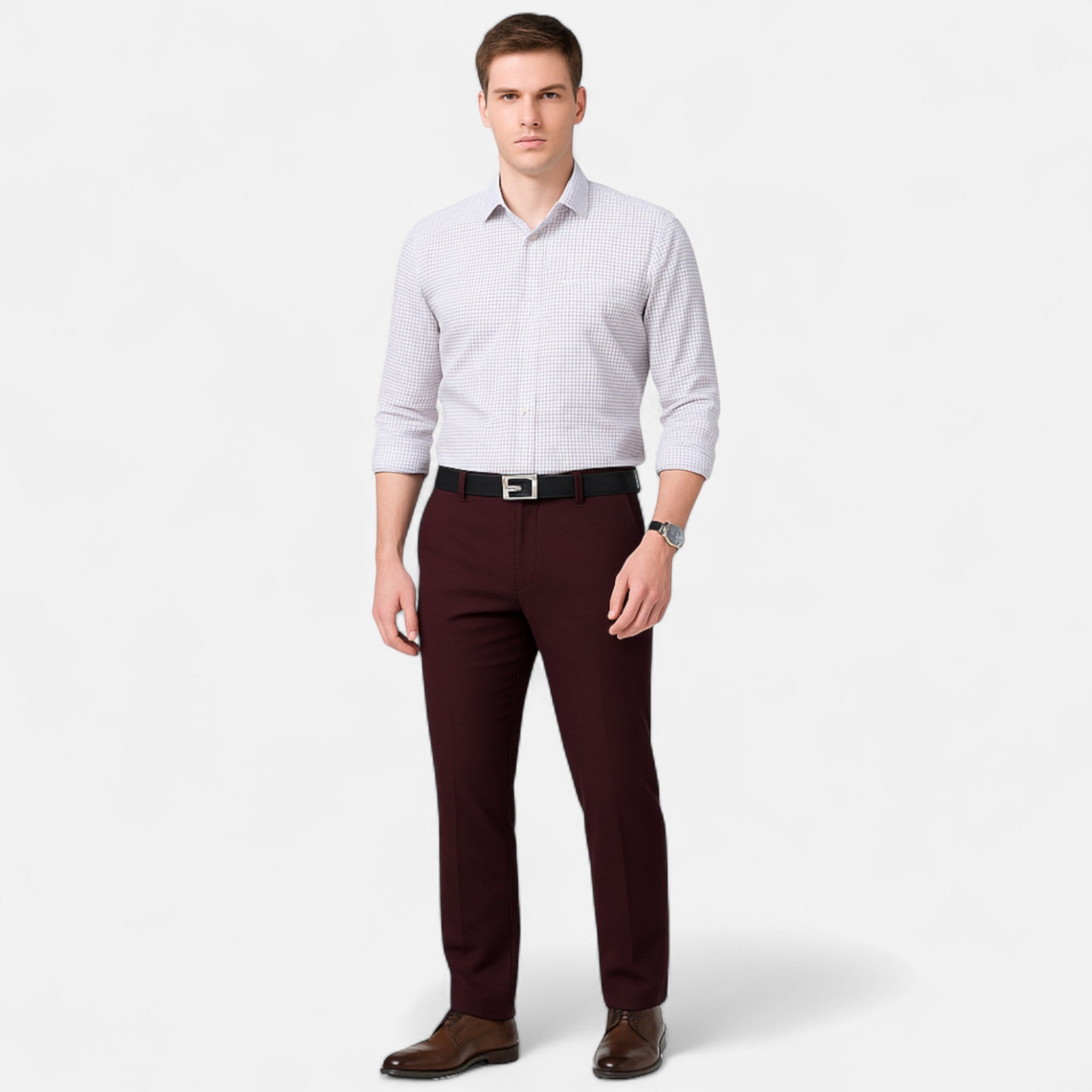Fiventa | Men’s Stretch Suit Trousers for Smart Casual Wear