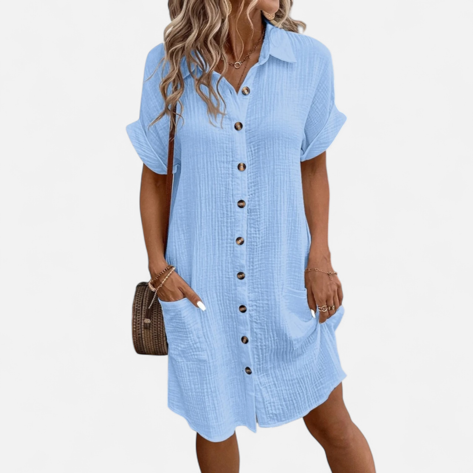 Fiventa | Women’s Summer Linen Dress in Relaxed Heritage Cut