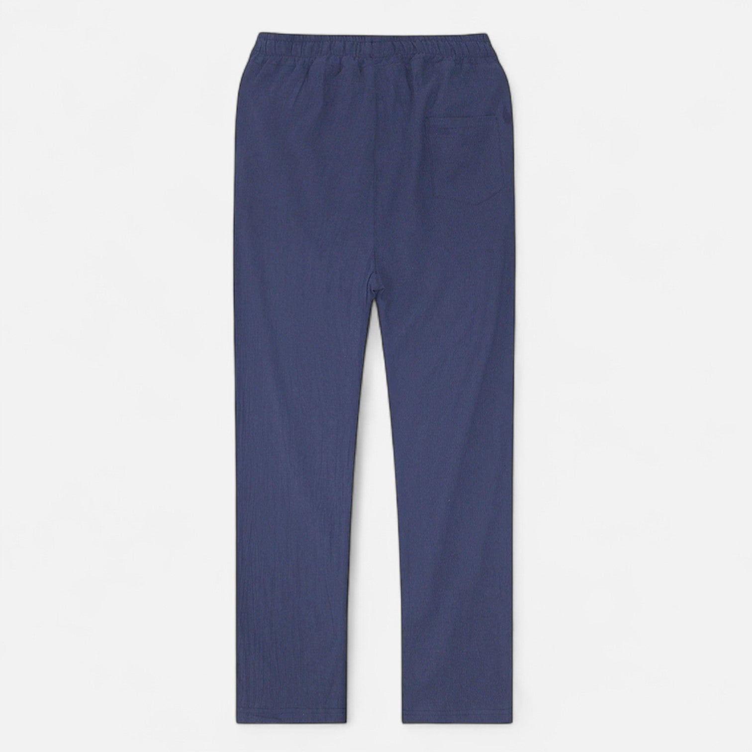 Fiventa | Men’s Breathable Solid Linen Pants for Everyday Ease