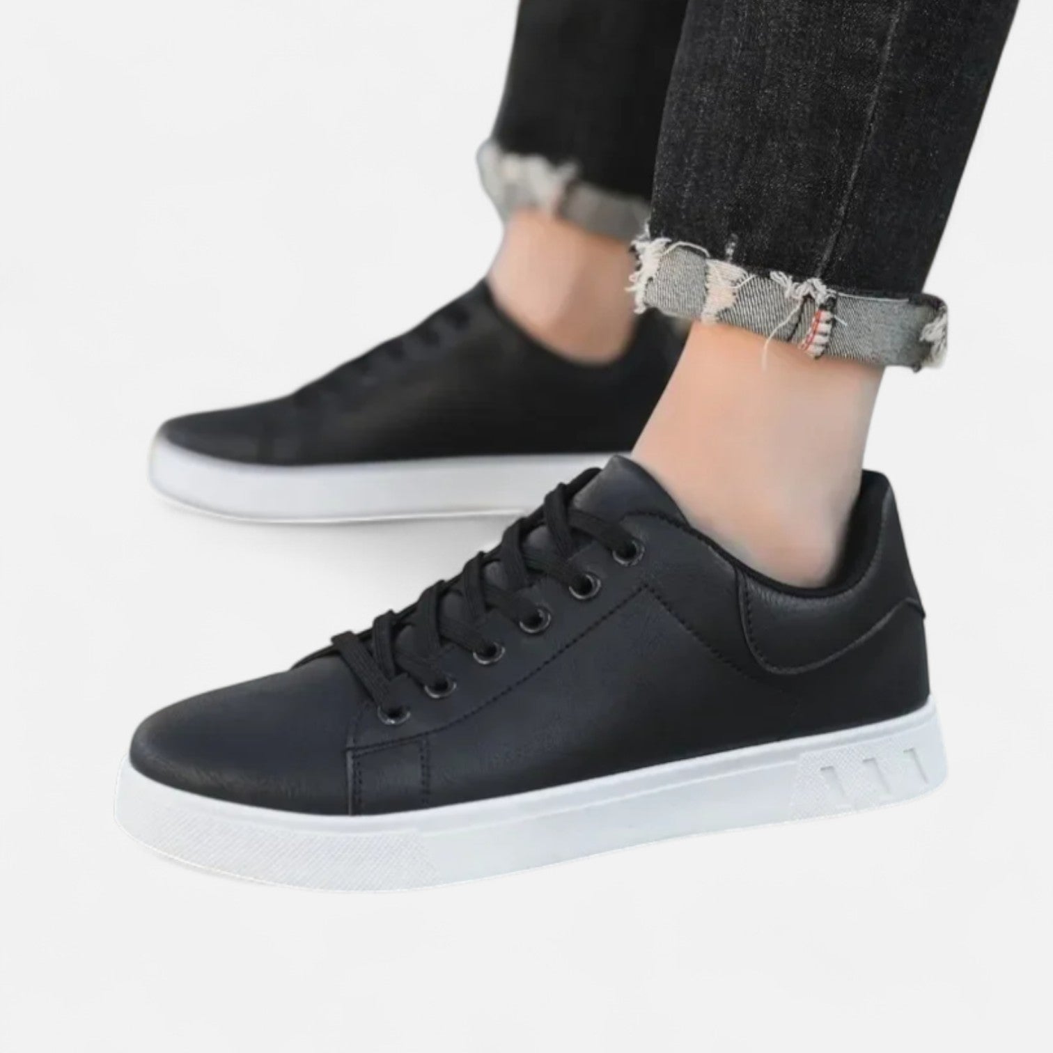 Fiventa | Men’s British Leather Sneakers for Spring & Summer