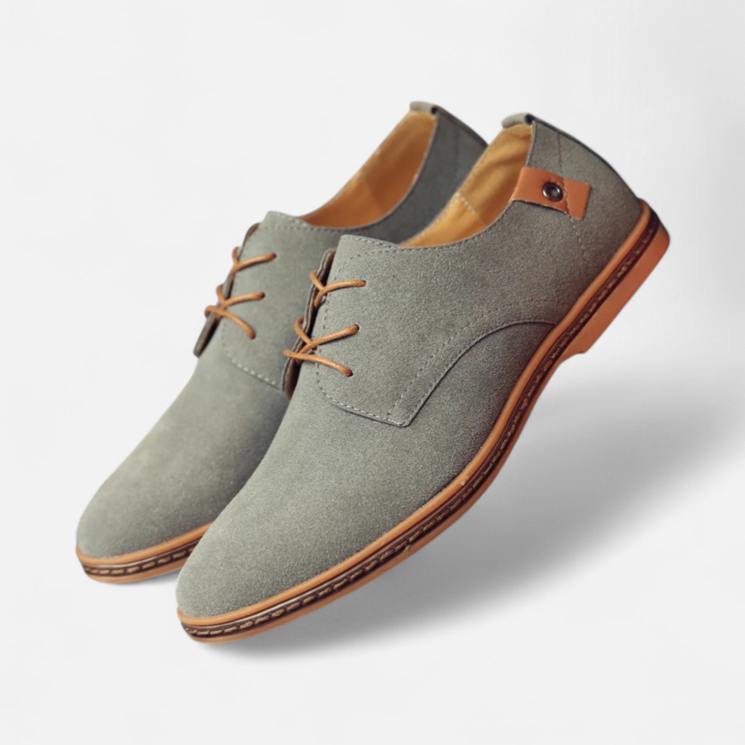 Fiventa | Men’s Casual Dress Shoes in Soft Suede