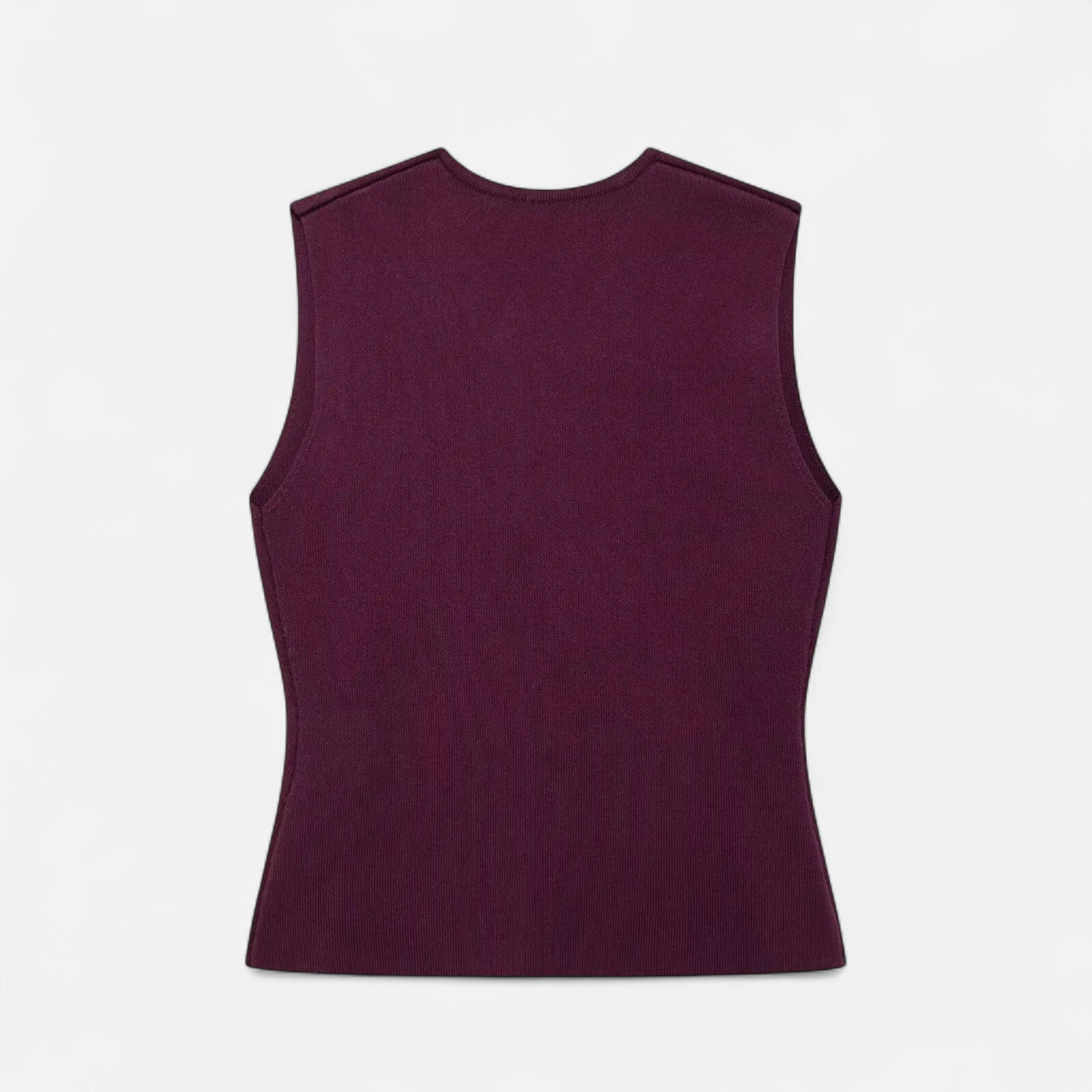 Fiventa | Women’s Knitted Vest & High-Waist Skirt Set