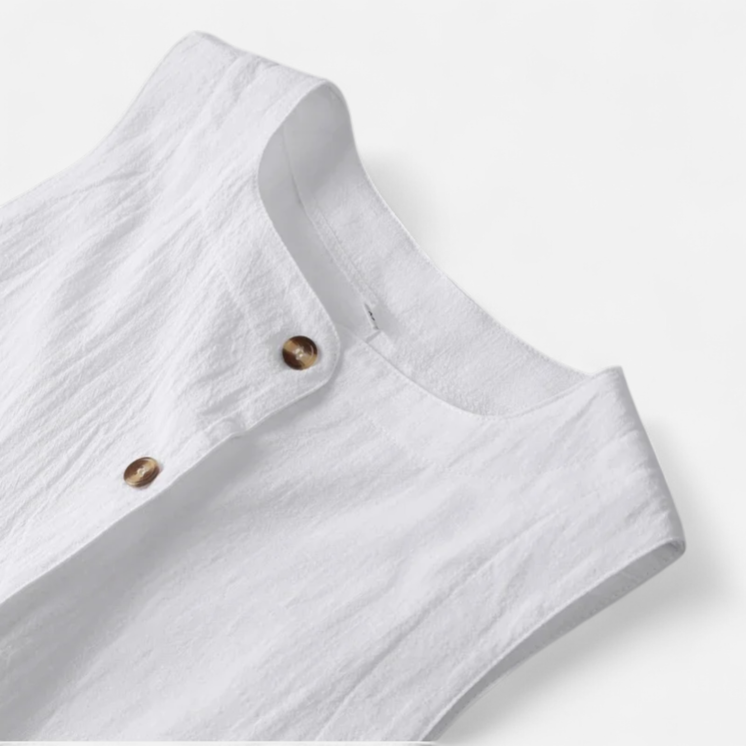 Fiventa | Women’s Cotton-Linen Vest & Maxi Skirt Set