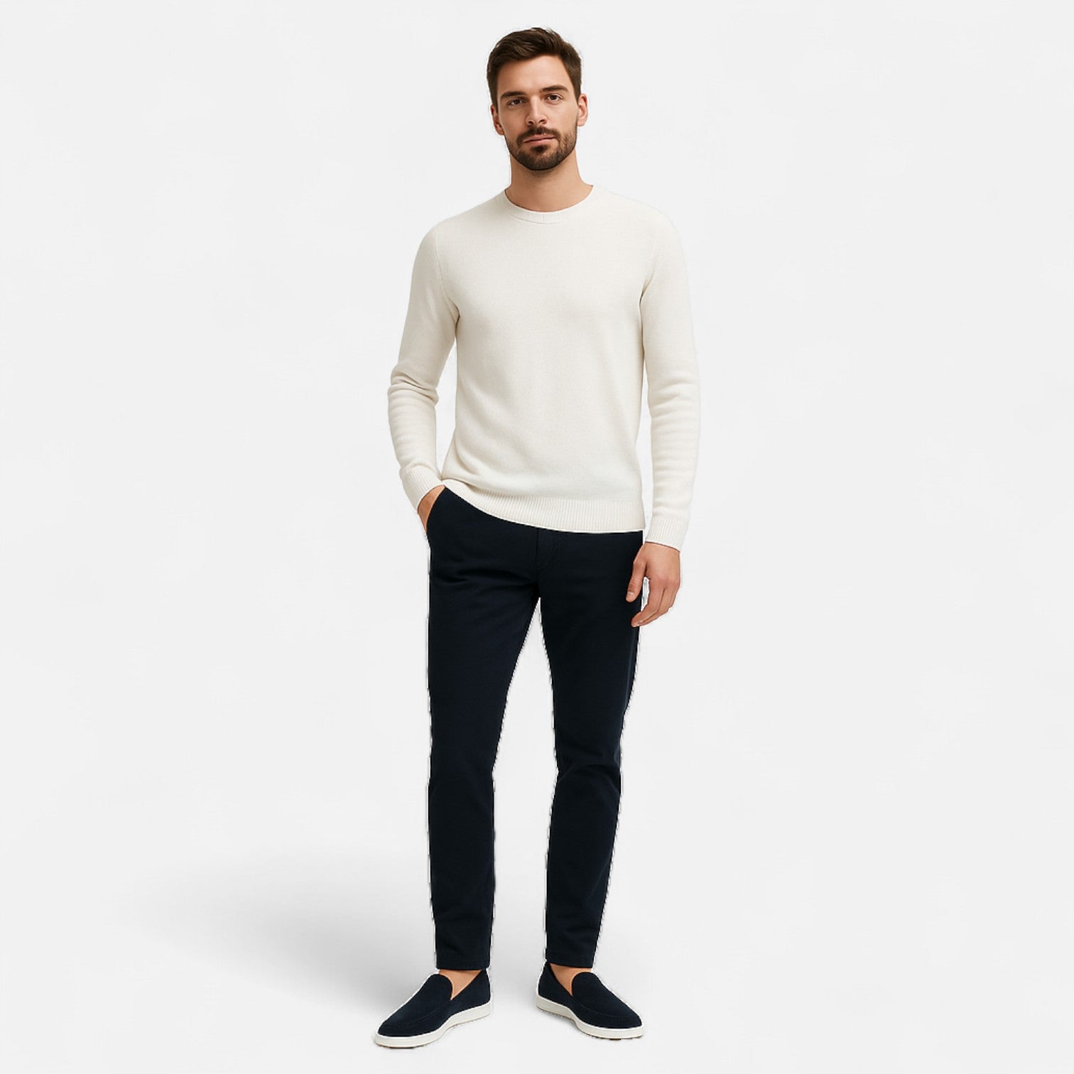 Fiventa | Men’s Suede Leather Driving Loafers