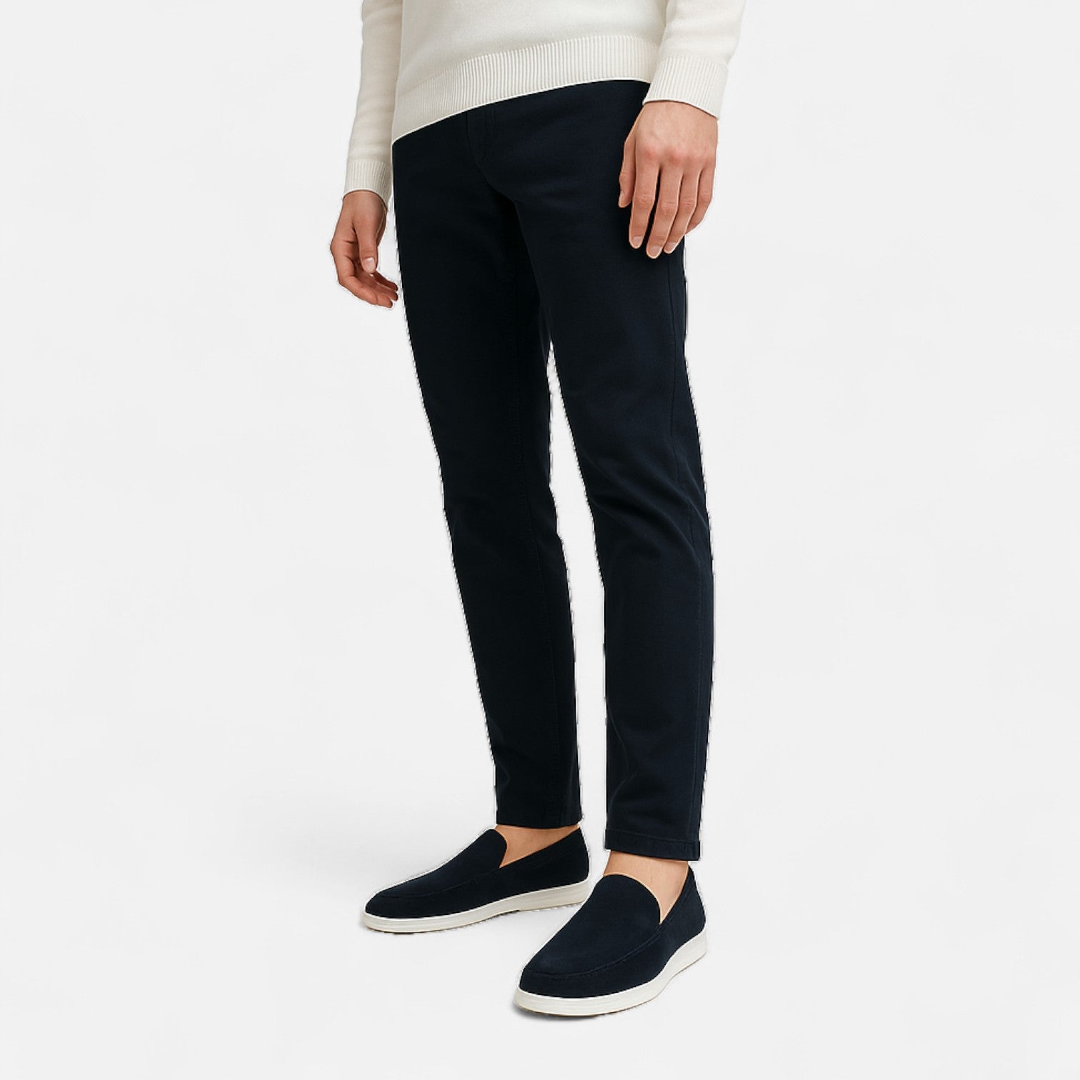 Fiventa | Men’s Suede Leather Driving Loafers