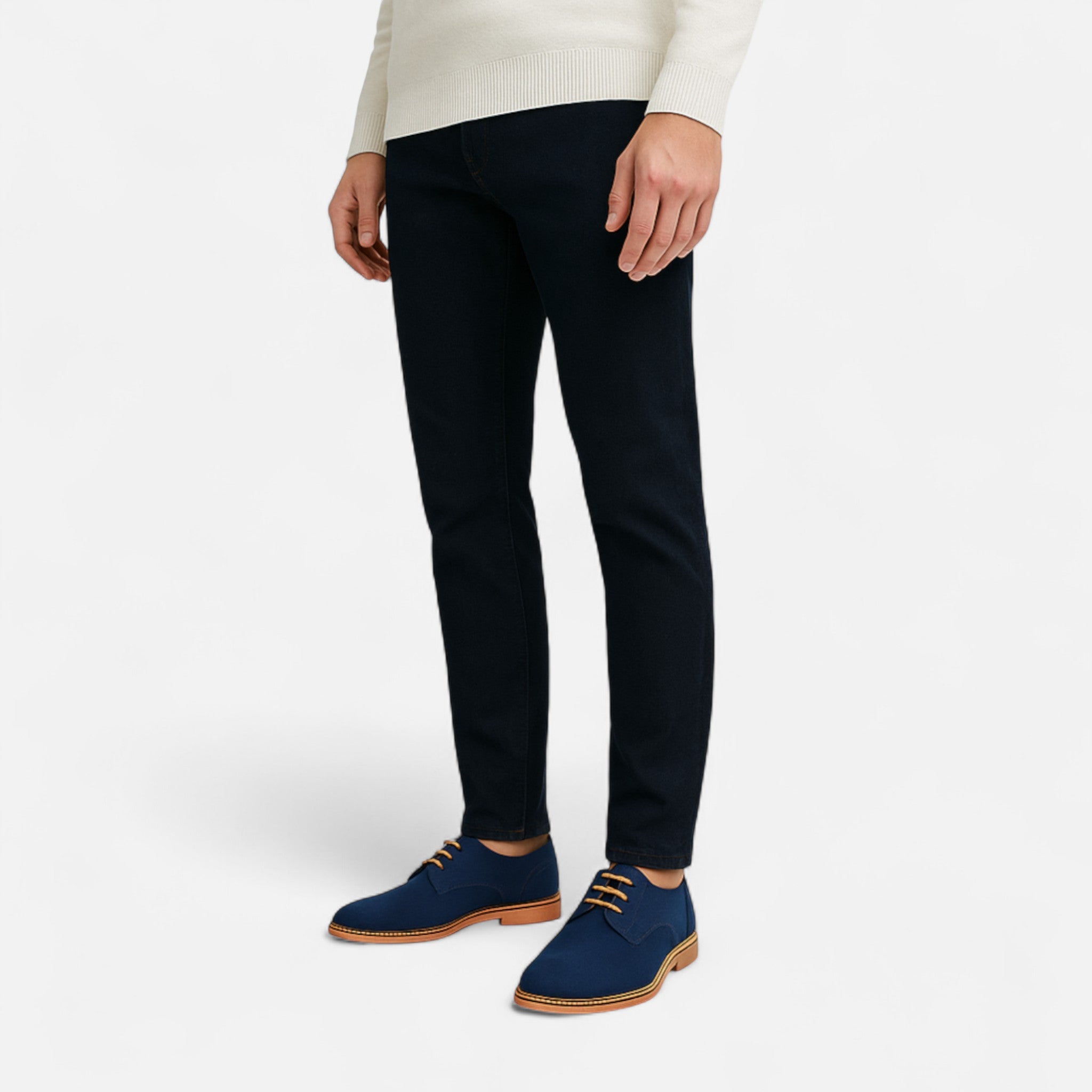 Fiventa | Men’s Casual Dress Shoes in Soft Suede