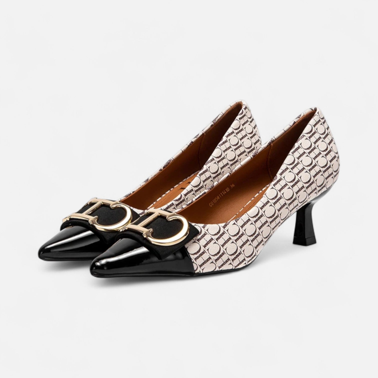 Fiventa | Women’s Classic Mid-Heel Court Shoes