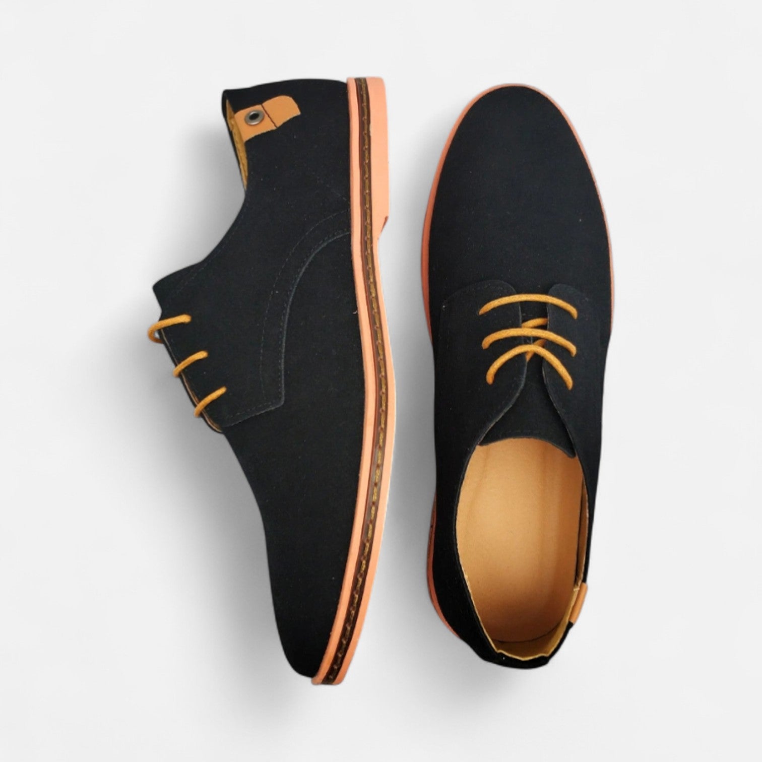 Fiventa | Men’s Casual Dress Shoes in Soft Suede