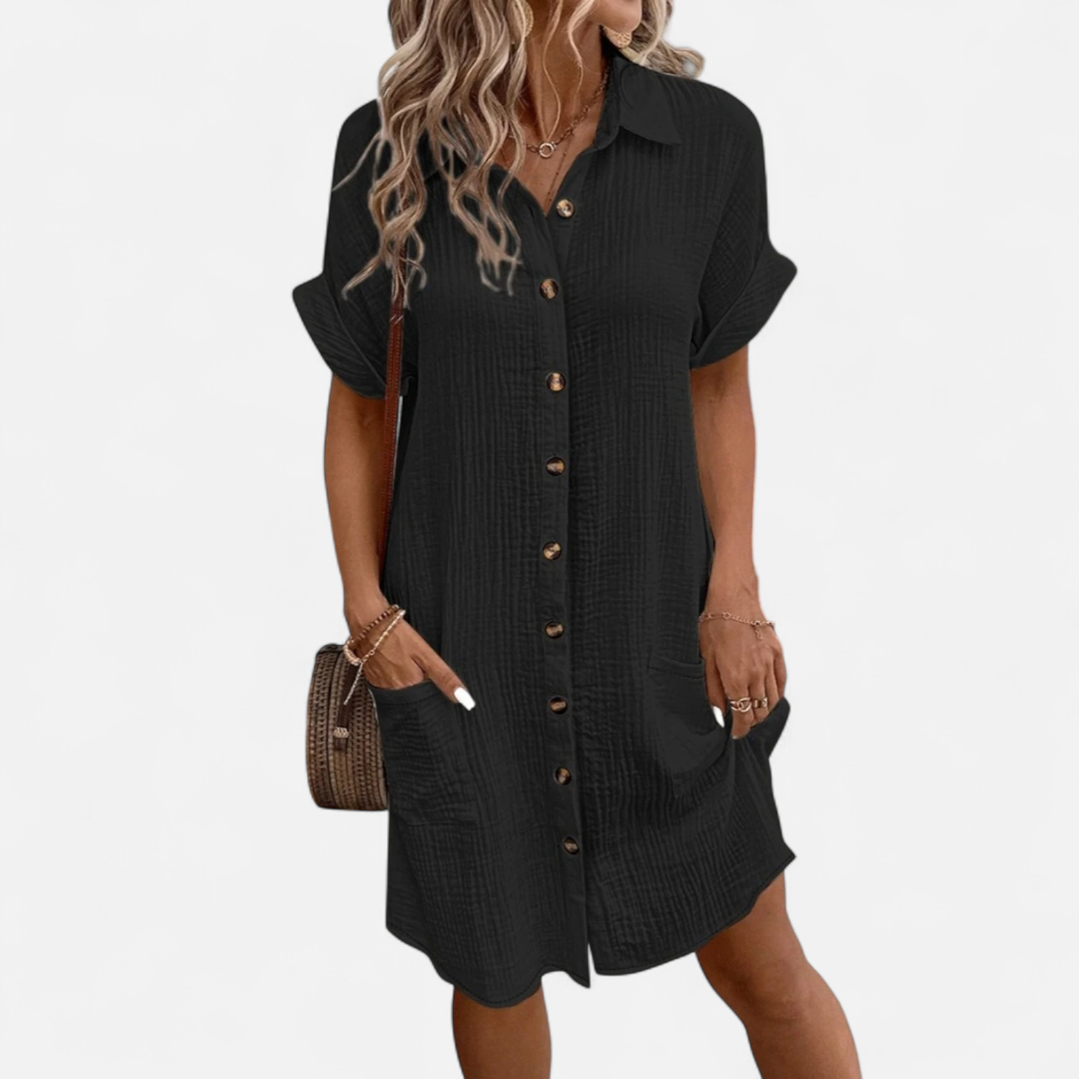 Fiventa | Women’s Summer Linen Dress in Relaxed Heritage Cut