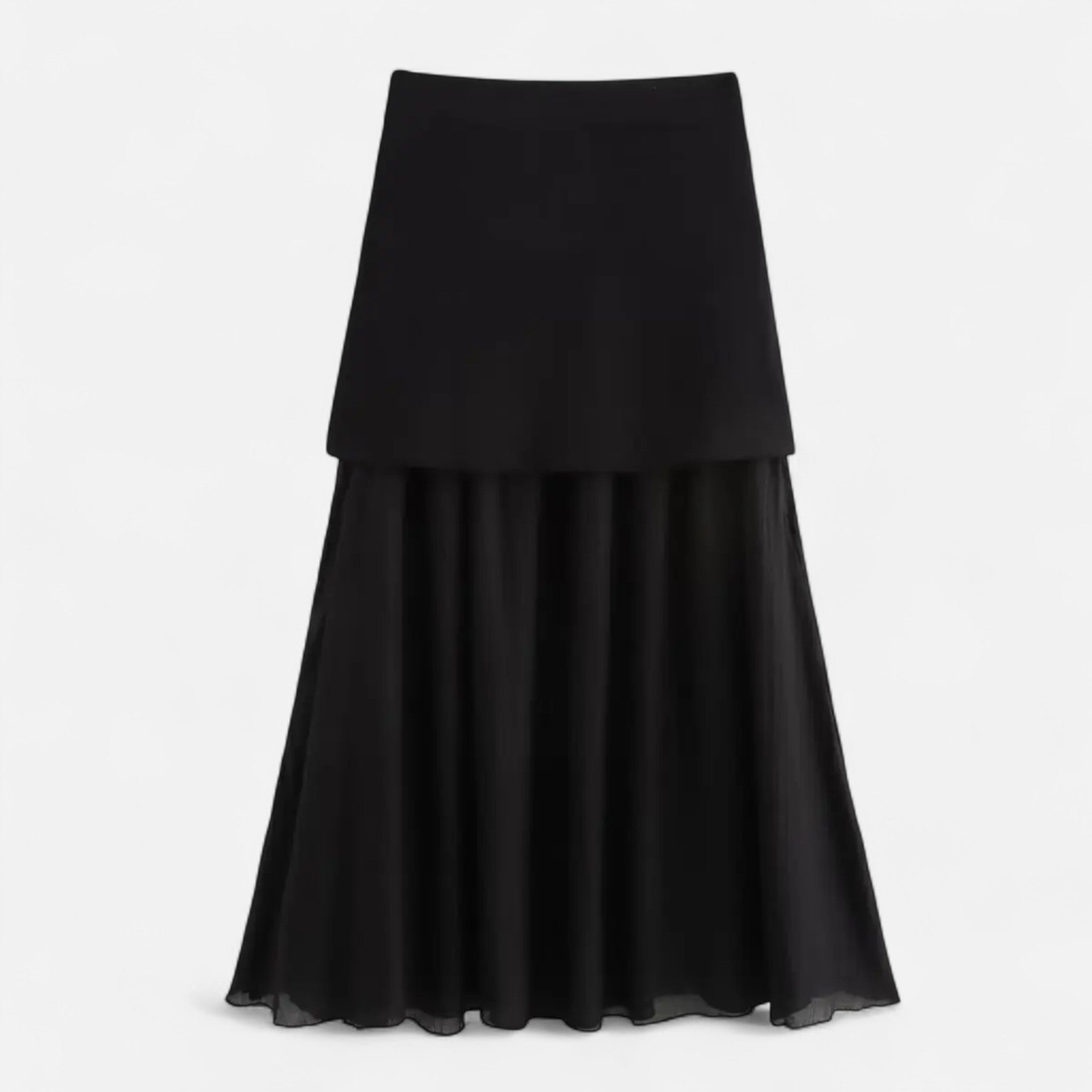 Fiventa | Women’s Knitted Vest & High-Waist Skirt Set