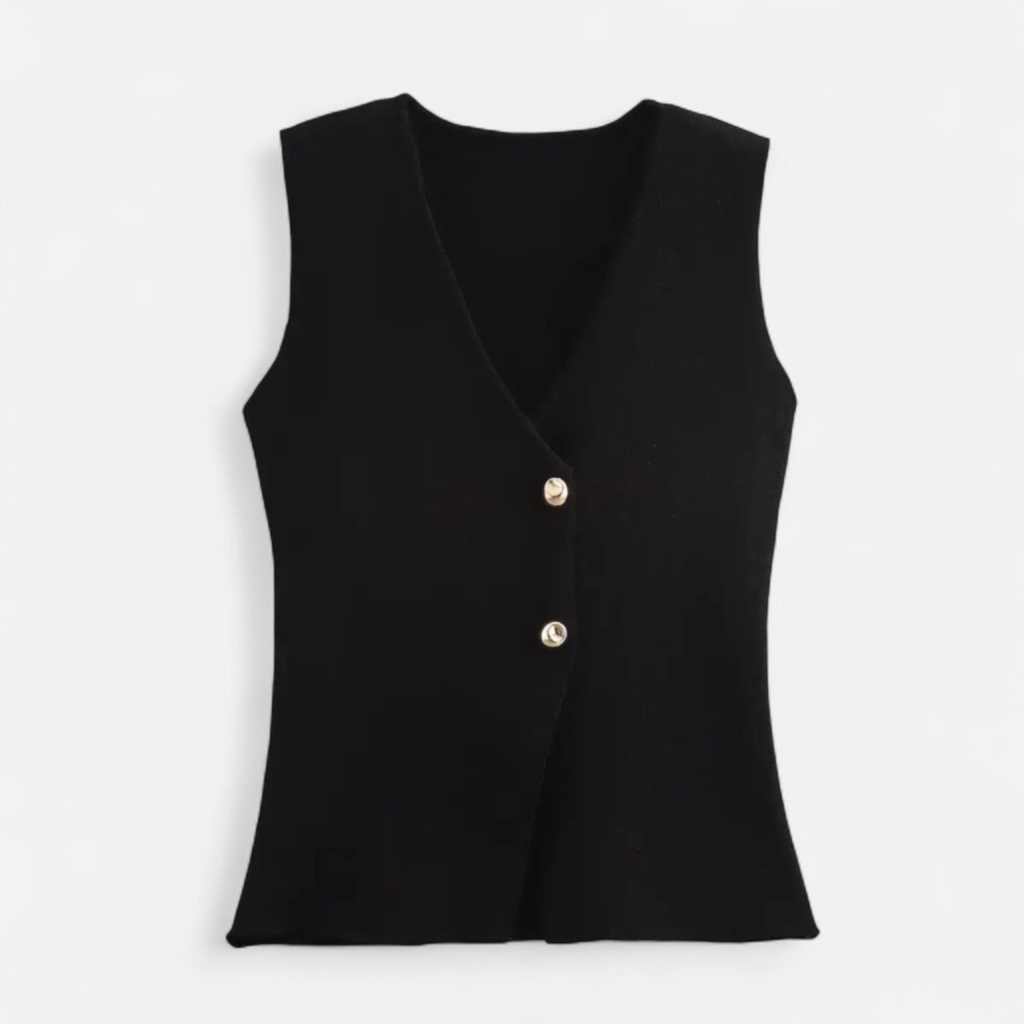 Fiventa | Women’s Knitted Vest & High-Waist Skirt Set