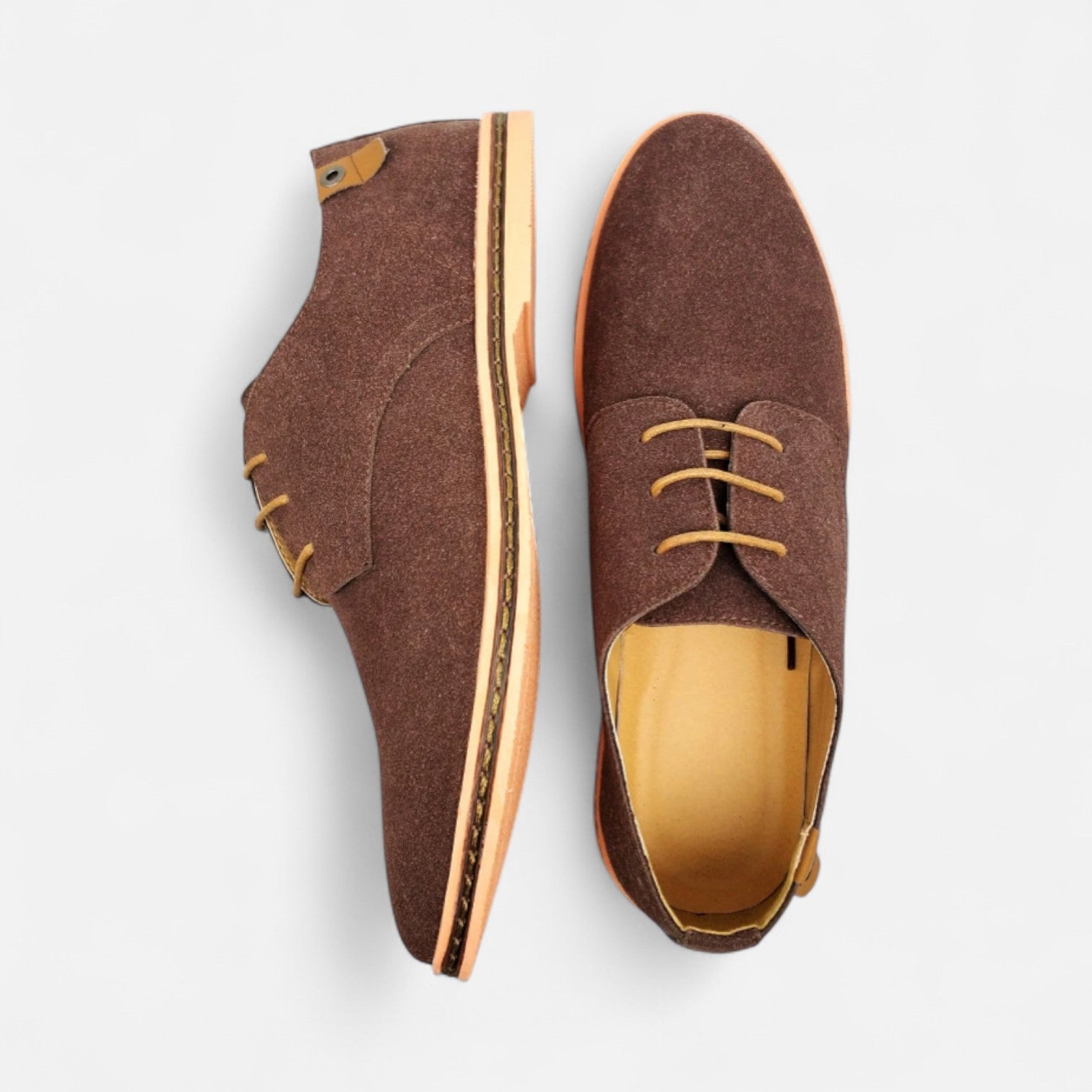 Fiventa | Men’s Casual Dress Shoes in Soft Suede