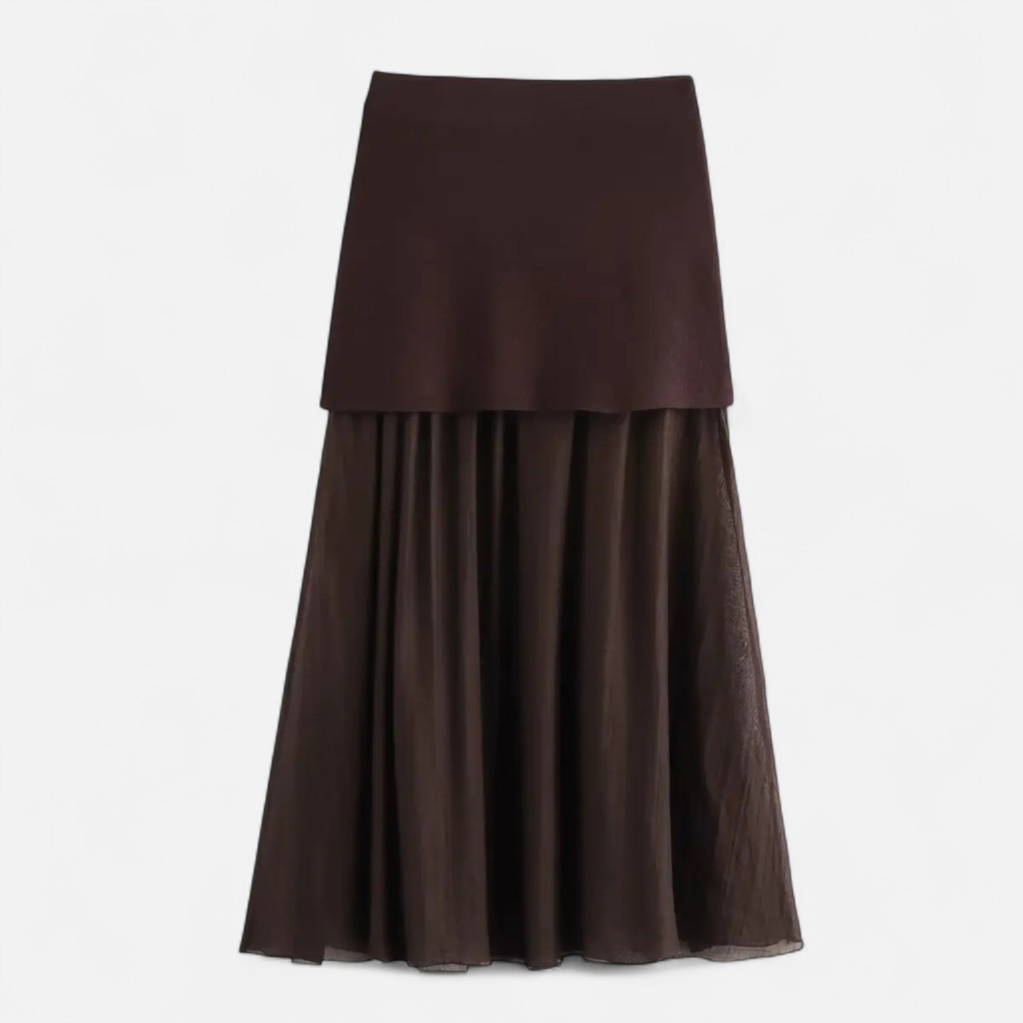 Fiventa | Women’s Knitted Vest & High-Waist Skirt Set