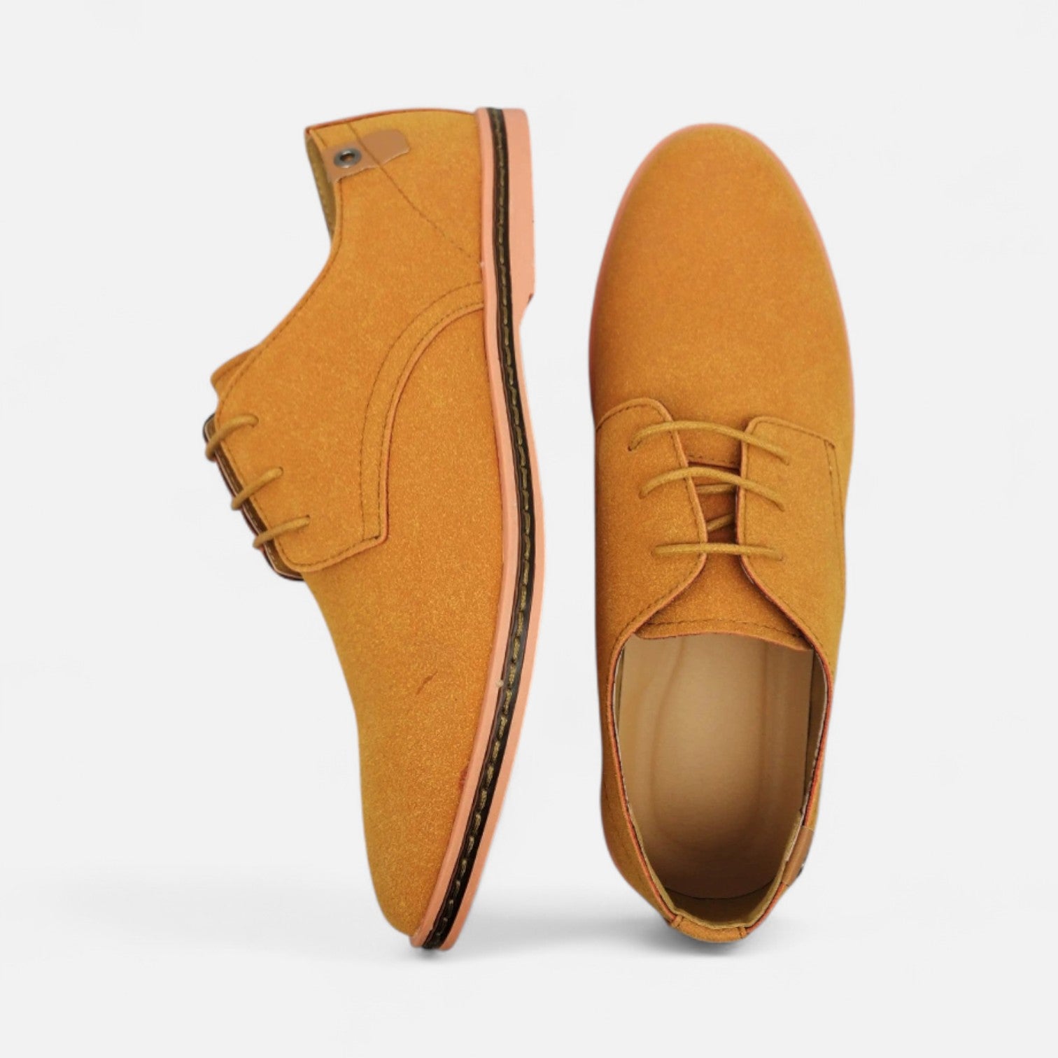 Fiventa | Men’s Casual Dress Shoes in Soft Suede