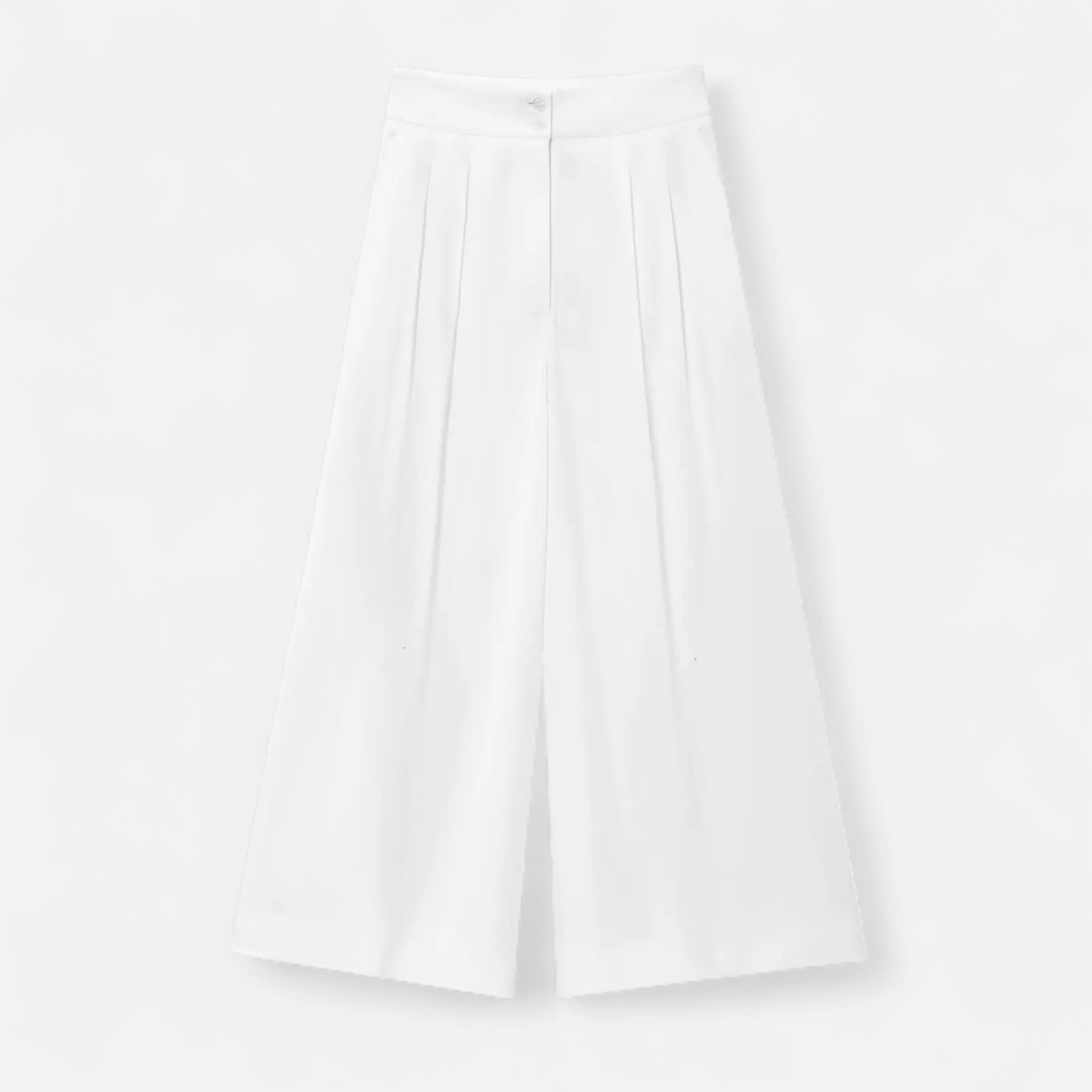 Fiventa | Women’s V-Neck Suit Set with Straight-Leg Trousers