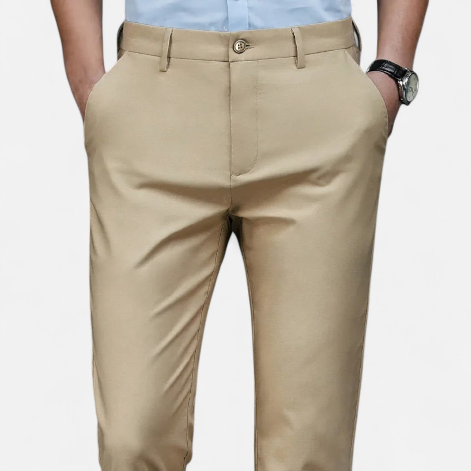 Fiventa | Men’s Stretch Suit Trousers for Smart Casual Wear