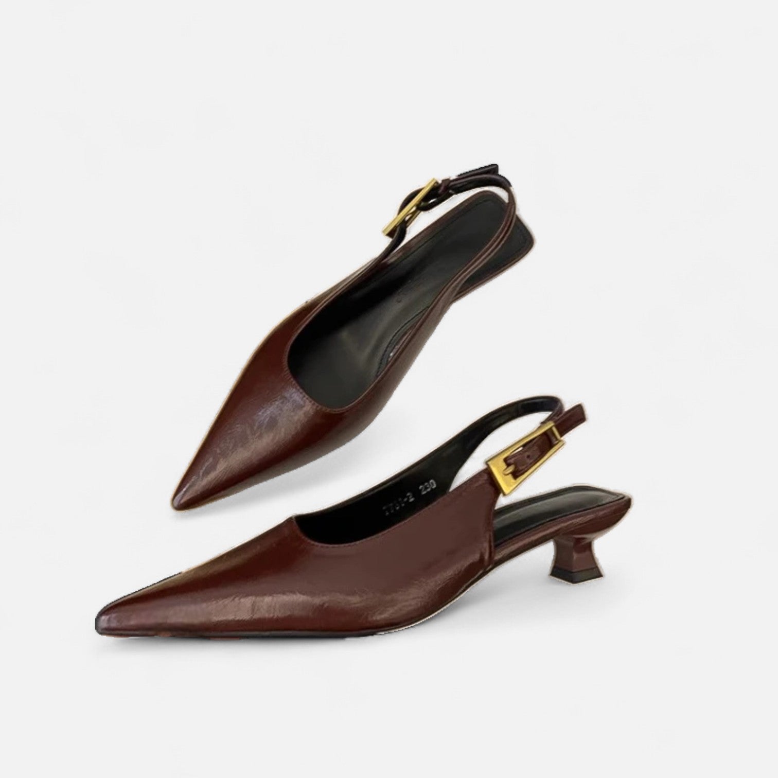 Fiventa | Women’s Low-Heel Slingback Sandals in Classic Form