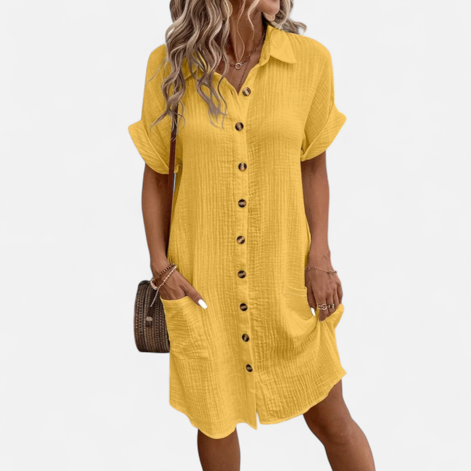 Fiventa | Women’s Summer Linen Dress in Relaxed Heritage Cut